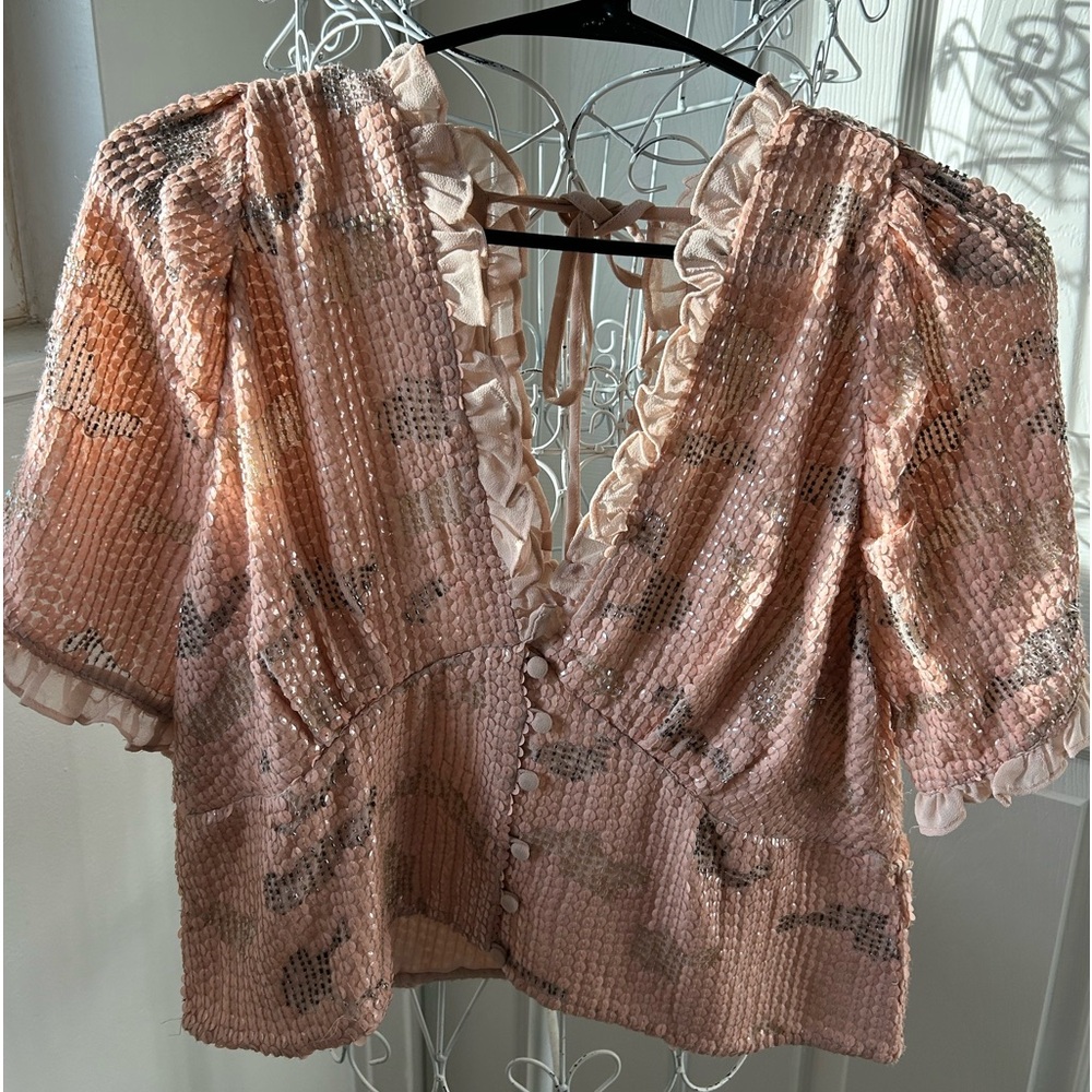 Anthropologie Blouse Top